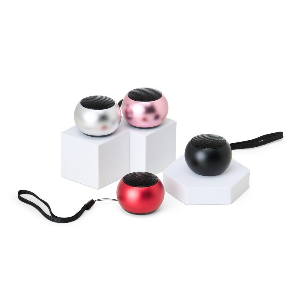 Caixa de Som Bluetooth Personalizada TWS - X08002 para Brindes de Eventos e Feiras da Zen Brindes.