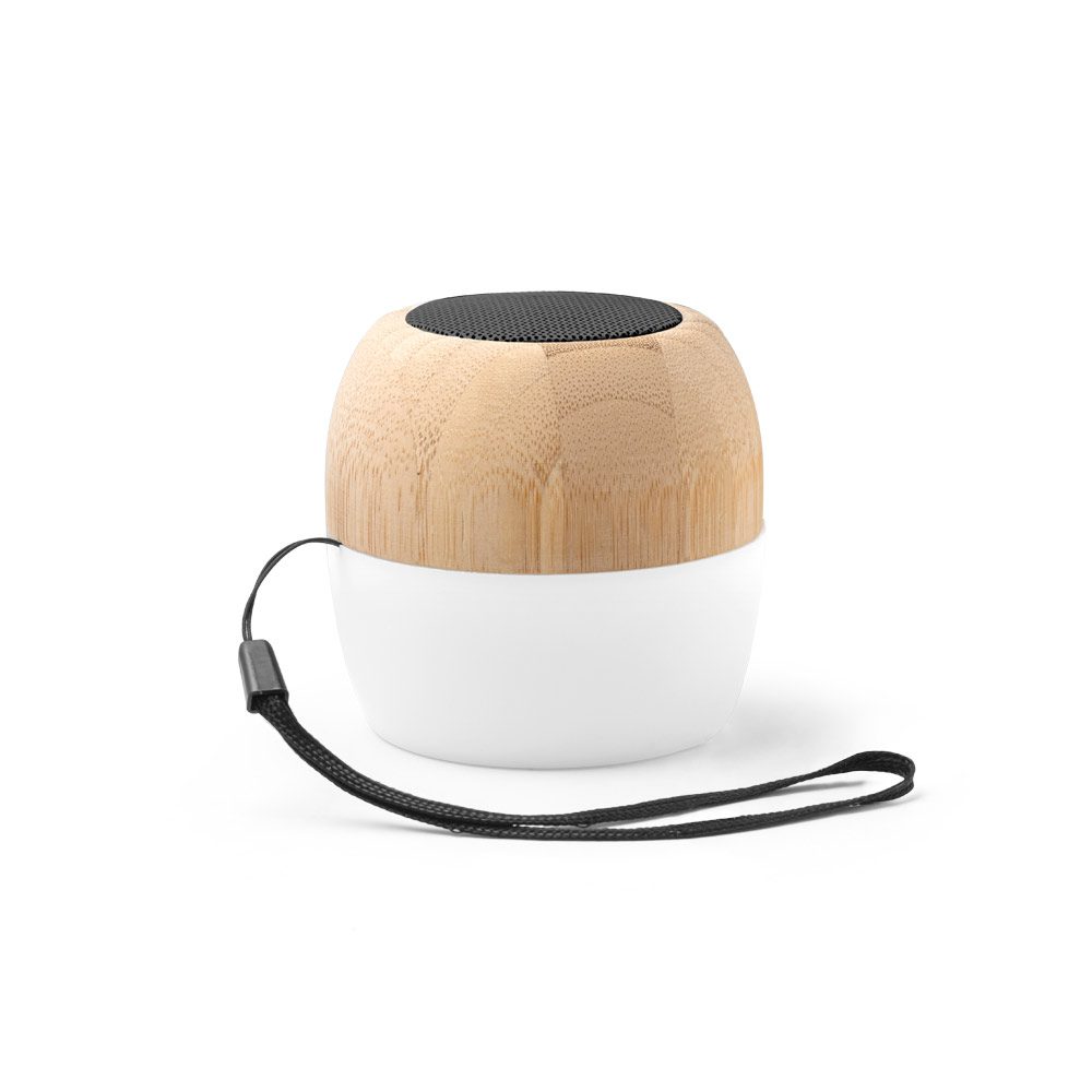 Caixa de Som Portátil Personalizada - S97124 para Brindes de Eventos e Feiras da Zen Brindes.
