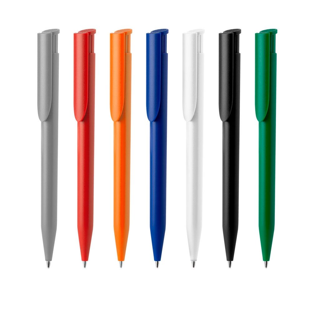 Caneta Plástica Personalizada para Brindes Corporativos - X14956 para Brindes de Eventos e Feiras da Zen Brindes.