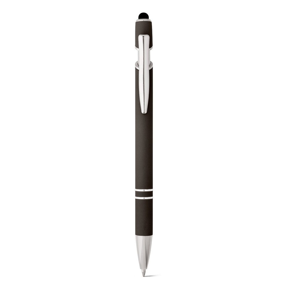 Caneta em Alumínio com Ponteira Touch Personalizado - S91796 para Brindes de Eventos e Feiras da Zen Brindes.