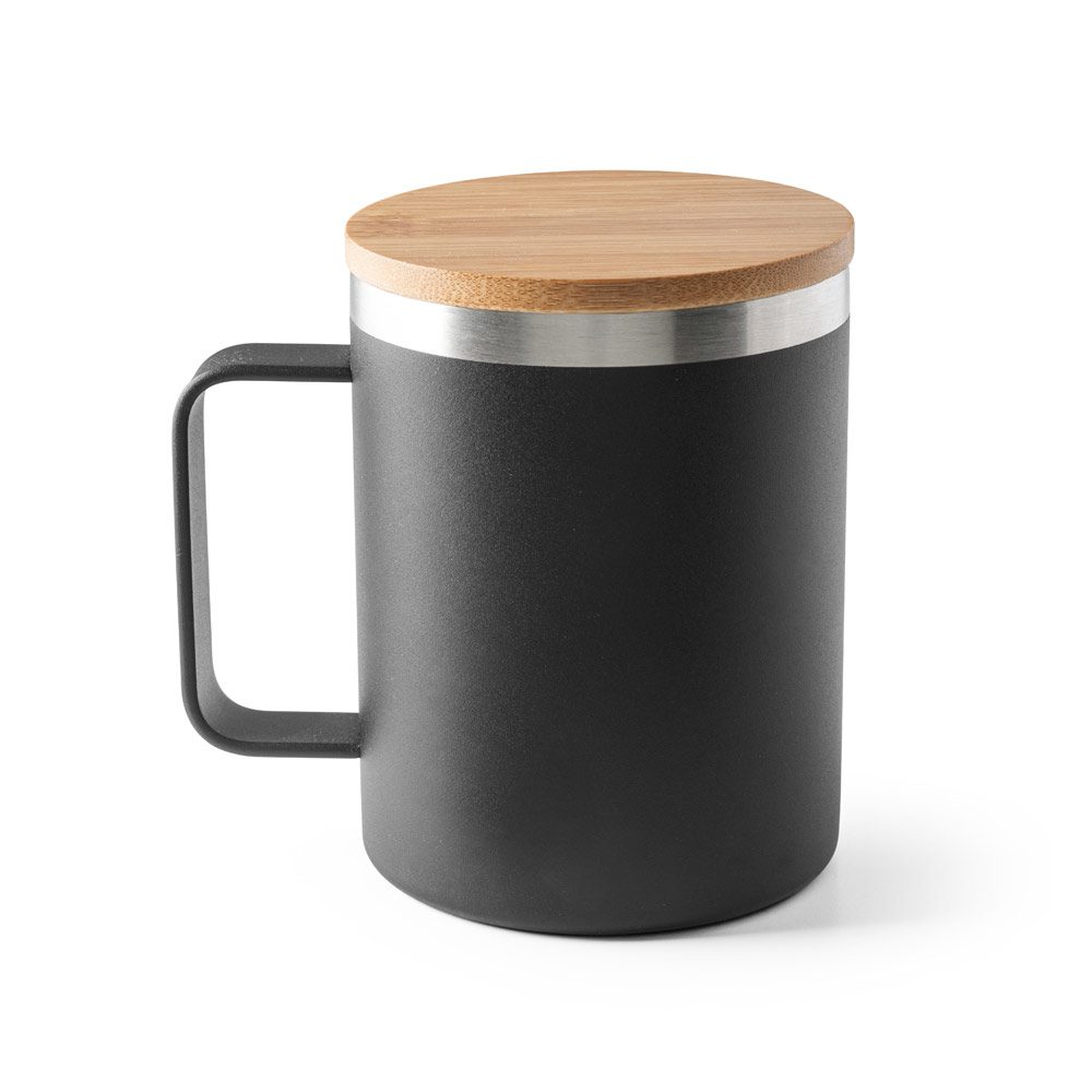 Copo Personalizado em Inox Reciclado 420 ml - S94276 para Brindes de Eventos e Feiras da Zen Brindes.