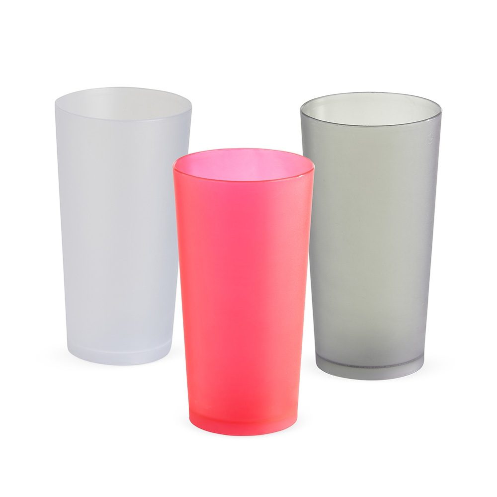 Copo Plástico 420 ml Personalizado - X14941 para Brindes de Eventos e Feiras da Zen Brindes.