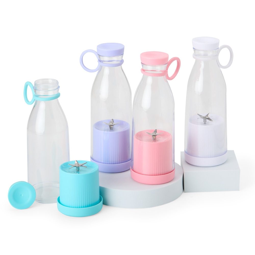 Garrafa com Misturador Personalizado 380 ml - X14995 para Brindes de Eventos e Feiras da Zen Brindes.