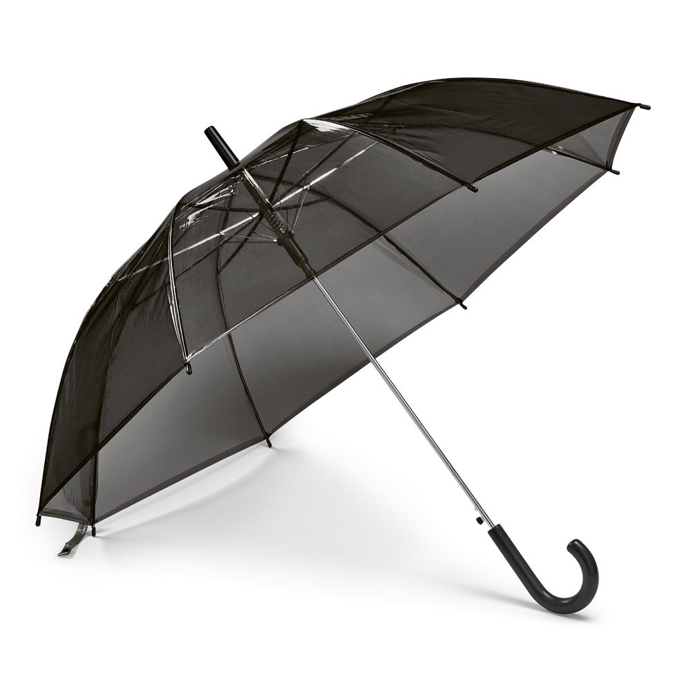 Guarda-Chuva Personalizado em Poe com Abertura Automática - S11142 para Brindes de Eventos e Feiras da Zen Brindes.
