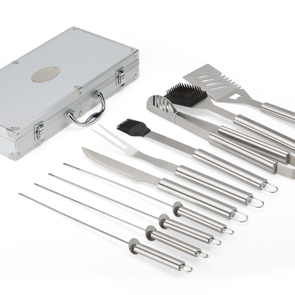 Kit Churrasco Personalizado para Eventos Corporativos - X01346 para Brindes de Eventos e Feiras da Zen Brindes.
