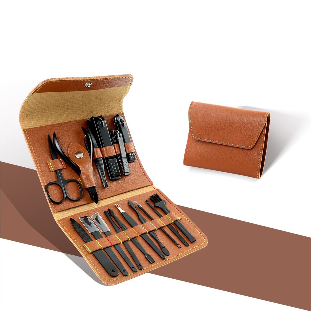 Kit Manicure 16 Peças Personalizado - X18724B para Brindes de Eventos e Feiras da Zen Brindes.