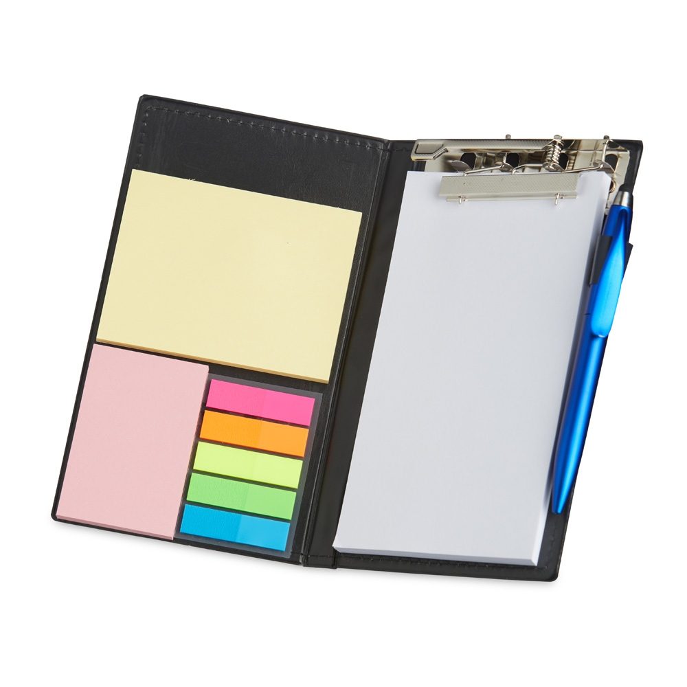 Kit para Anotações com Caneta Personalizado - X18739 para Brindes de Eventos e Feiras da Zen Brindes.