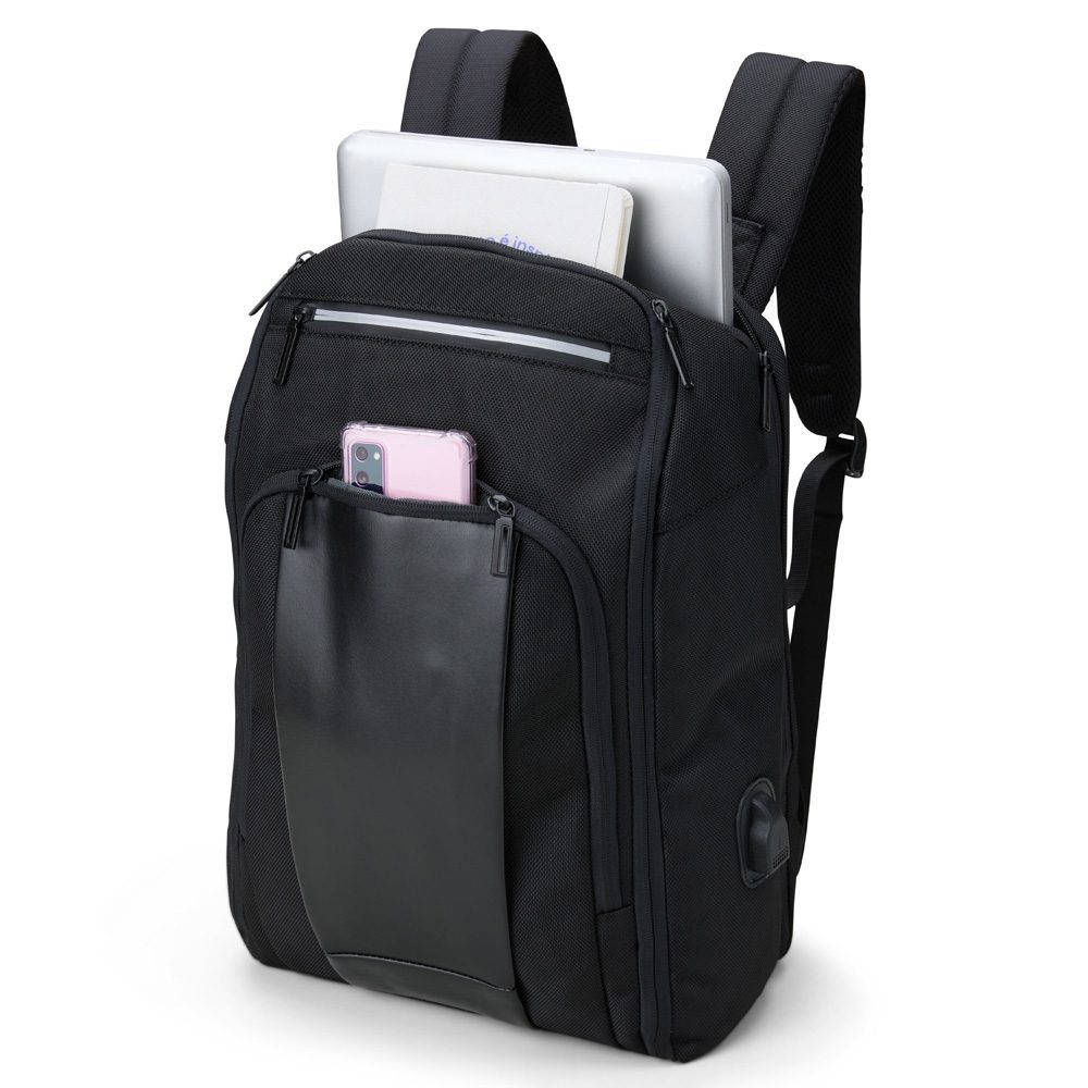Mochila Nylon 23 Litros Personalizado - X07003 para Brindes de Eventos e Feiras da Zen Brindes.