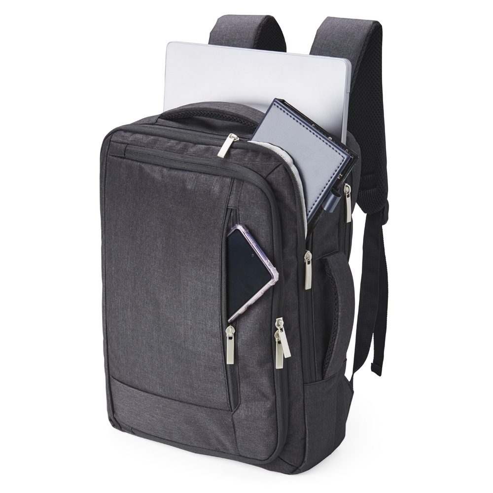 Mochila Poliéster Personalizada 19 Litros - X01444 para Brindes de Eventos e Feiras da Zen Brindes.