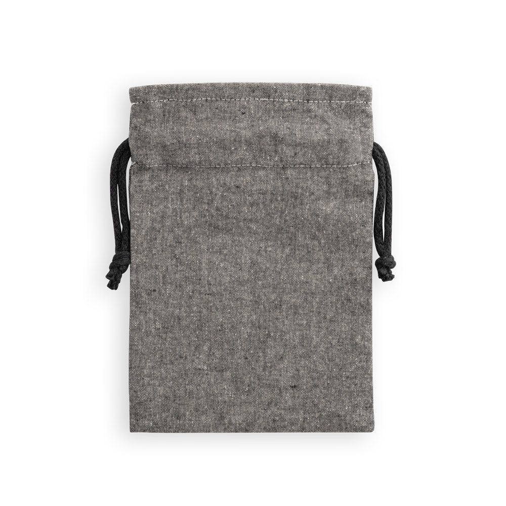 Mochila Saco Algodão Reciclado Personalizado - S92076 para Brindes de Eventos e Feiras da Zen Brindes.