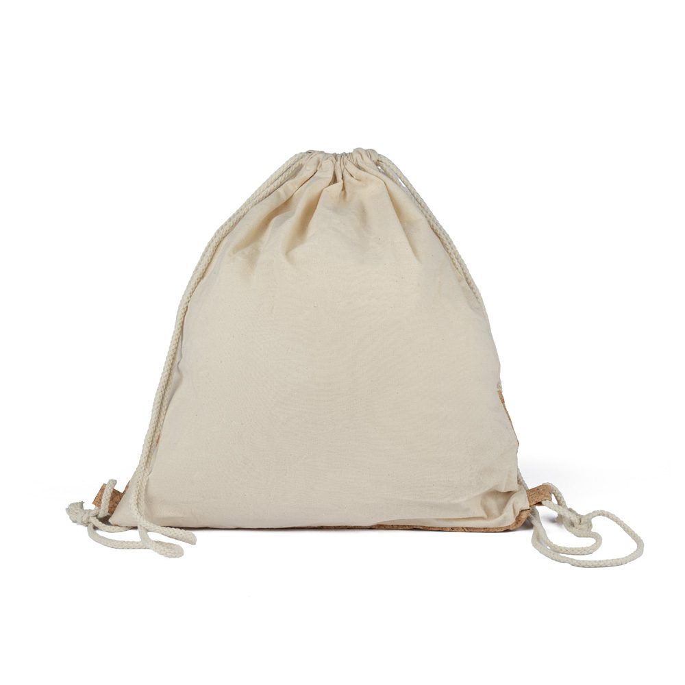Mochila Saco de Algodão Personalizada - ABP0008 para Brindes de Eventos e Feiras da Zen Brindes.