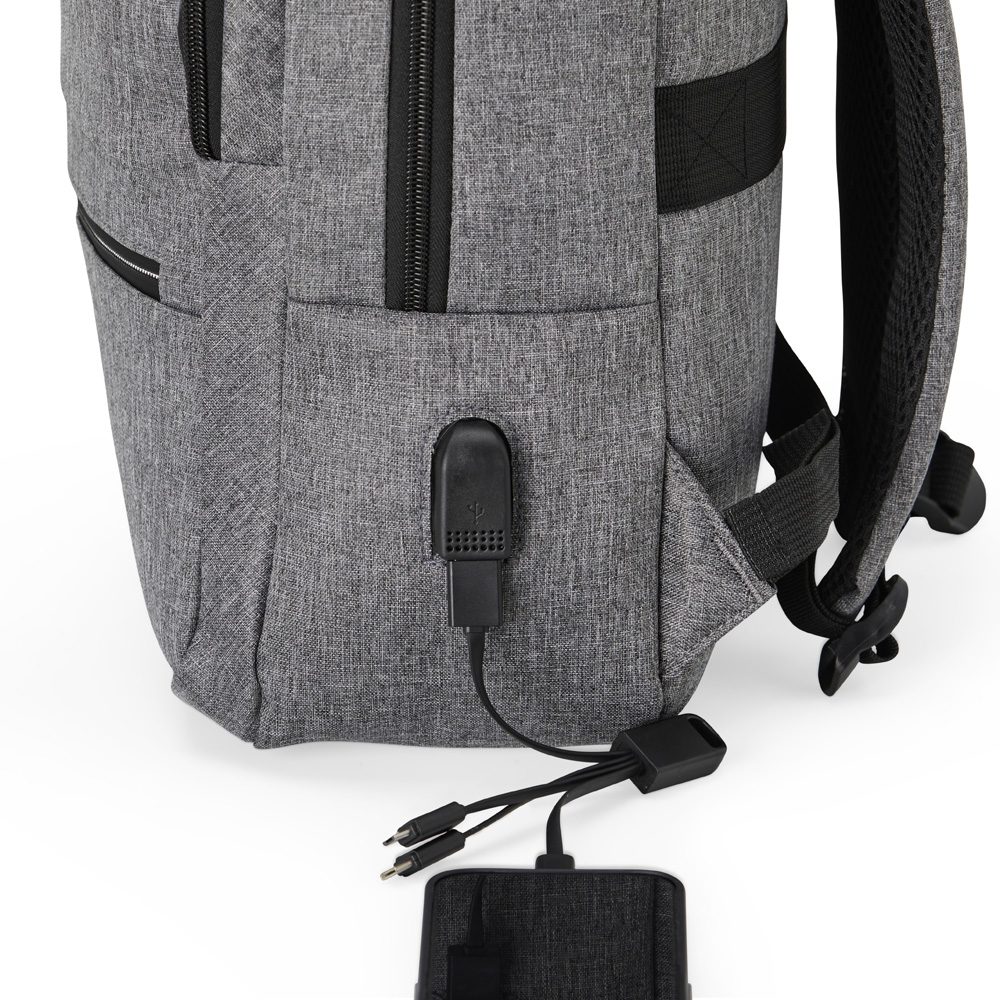 Mochila de Nylon 22 Litros Personalizada - X01350B para Brindes de Eventos e Feiras da Zen Brindes.