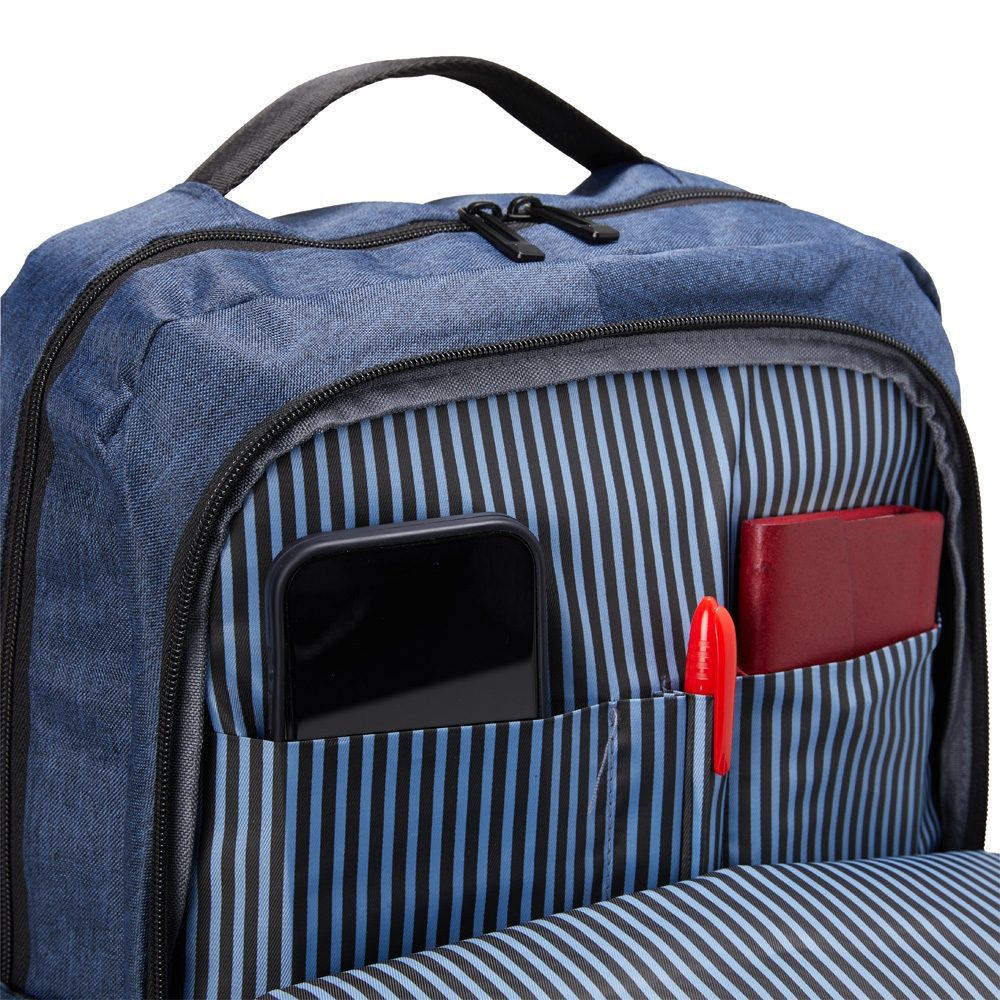 Mochila de Nylon 22 Litros Personalizado - X01350 para Brindes de Eventos e Feiras da Zen Brindes.