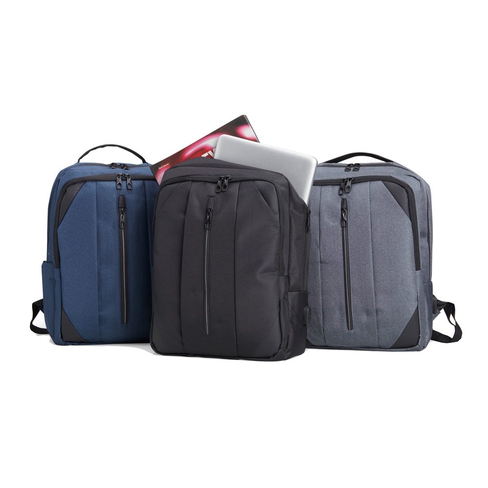 Mochila de Nylon 27 Litros Personalizada - X01356 para Brindes de Eventos e Feiras da Zen Brindes.