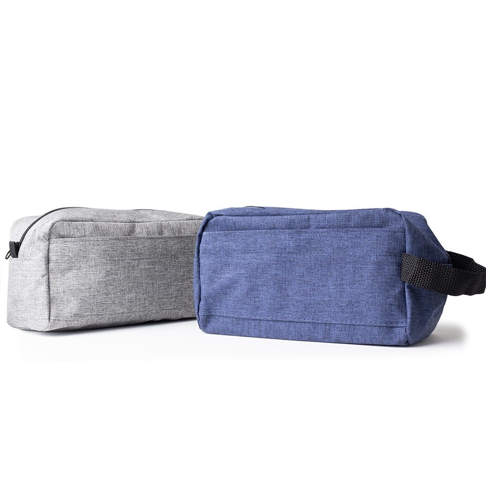 Necessaire Nylon Personalizada para Brindes Corporativos - X15074 para Brindes de Eventos e Feiras da Zen Brindes.