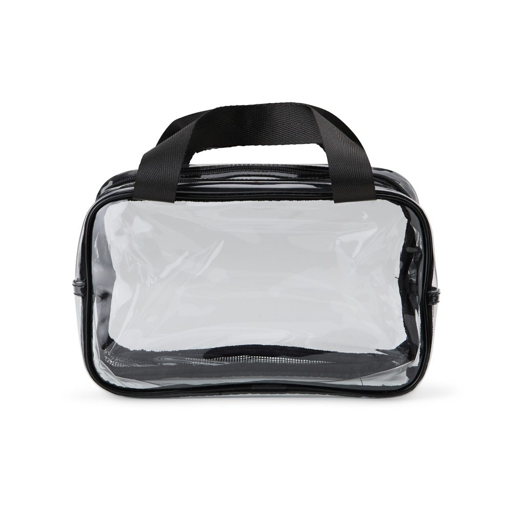 Necessaire Transparente Média Personalizado - X18777 para Brindes de Eventos e Feiras da Zen Brindes.