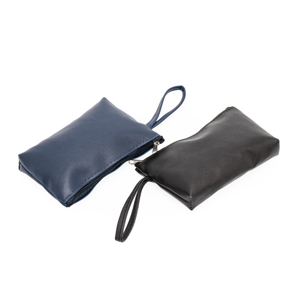 Necessaire de Couro Personalizada para Brindes Corporativos - X15116 para Brindes de Eventos e Feiras da Zen Brindes.