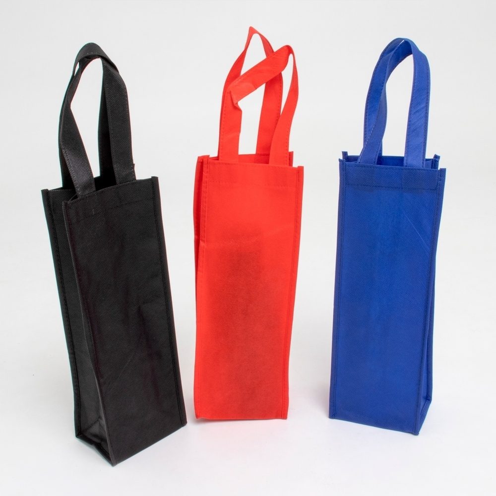 Porta Garrafa Personalizado em TNT da Zen Brindes - X18736 para Brindes de Eventos e Feiras da Zen Brindes.