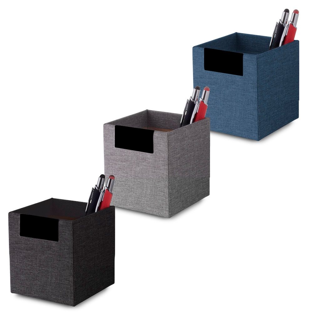 Porta Objetos Personalizado para Brindes Sustentáveis - X14981 para Brindes de Eventos e Feiras da Zen Brindes.