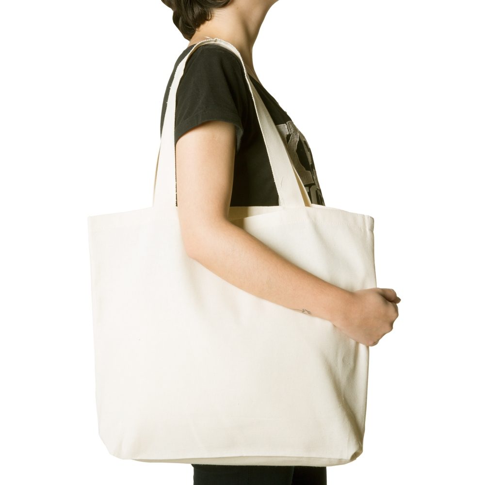 Sacola Ecobag de Algodão Personalizada - X13804N para Brindes de Eventos e Feiras da Zen Brindes.