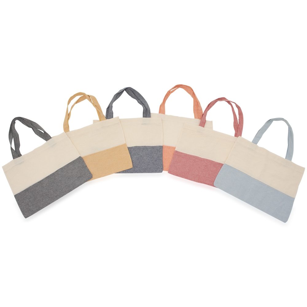 Sacola Ecológica Personalizada para Brindes Sustentáveis - X14966 para Brindes de Eventos e Feiras da Zen Brindes.