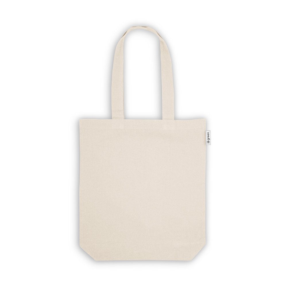 Sacola Ecológica Reciclada Personalizada - S92331 para Brindes de Eventos e Feiras da Zen Brindes.