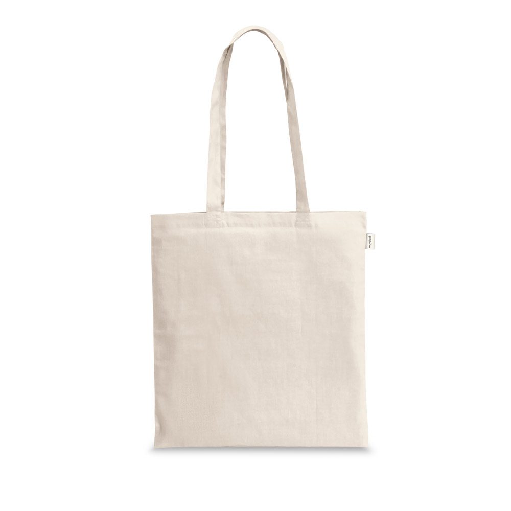 Sacola Reciclada Personalizada para Brindes Sustentáveis - S92369 para Brindes de Eventos e Feiras da Zen Brindes.