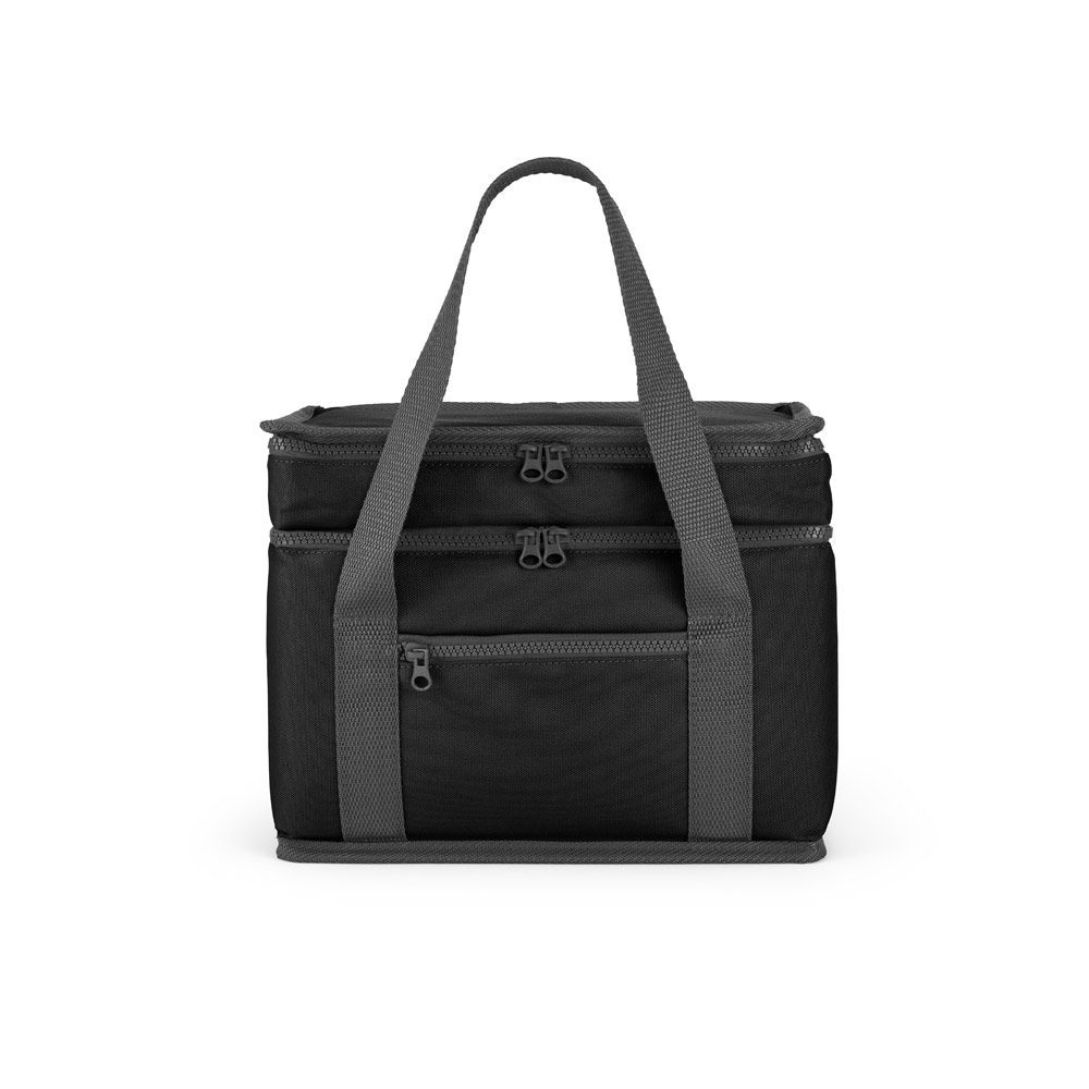 Sacola Térmica Reciclada Personalizada - S92346 para Brindes de Eventos e Feiras da Zen Brindes.