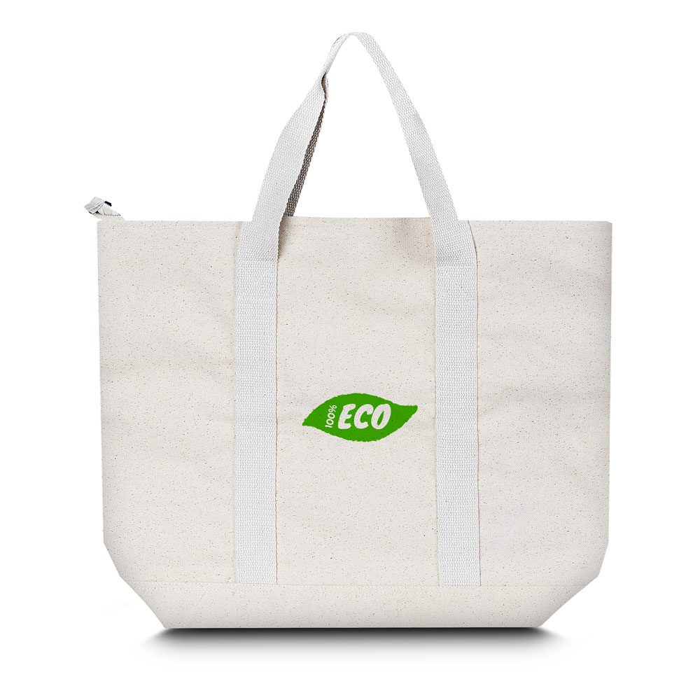Sacola em Algodão Personalizada para Brindes Corporativos - ABAC002 para Brindes de Eventos e Feiras da Zen Brindes.