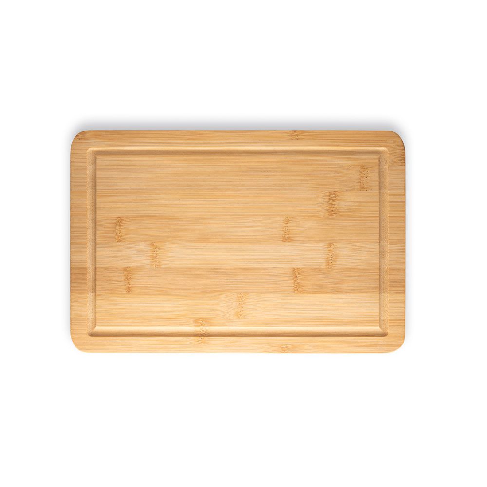 Tábua de Corte em Bambu Personalizado - S94333 para Brindes de Eventos e Feiras da Zen Brindes.