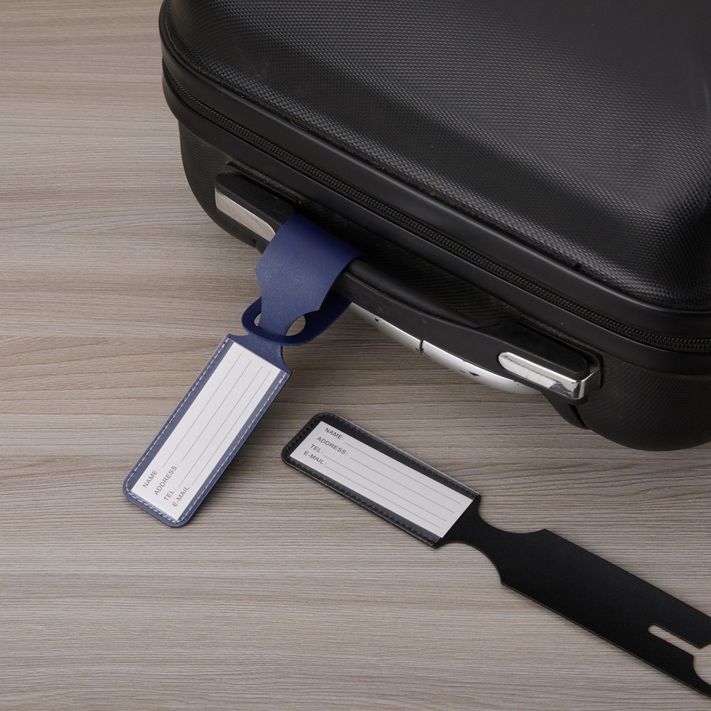 Tag de Identificação de Bagagem Personalizado - X07076 para Brindes de Eventos e Feiras da Zen Brindes.