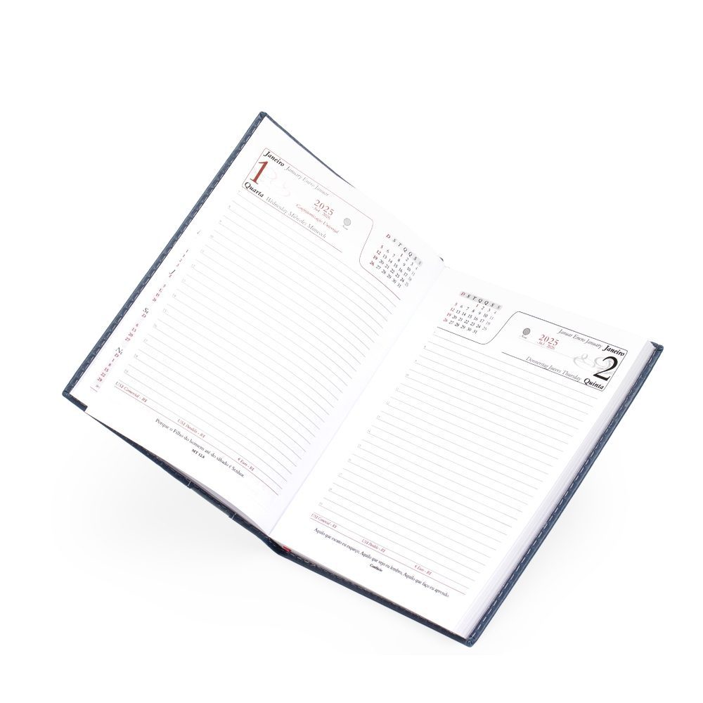 Agenda Personalizada - AGENDA DIÁRIA 2025 - Zen Brindes