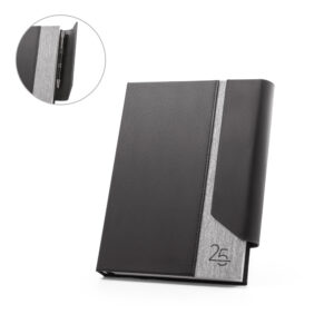 Agenda A5 Personalizada em PU Reciclado Rpet - S66214 para Brindes de Eventos e Feiras da Zen Brindes.