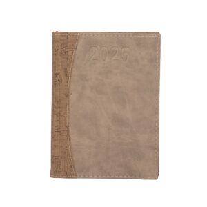 Agenda em Couro Personalizado 2025 - X12296 para Brindes de Eventos e Feiras da Zen Brindes.