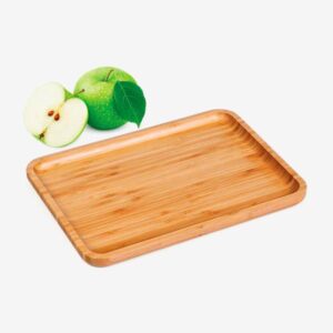 Bandeja em Bambu Personalizada para Brindes Corporativos - MBT-02823 para Brindes de Eventos e Feiras da Zen Brindes.