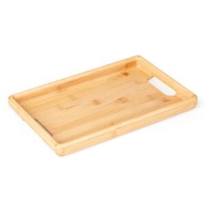 Bandeja em Bambu Personalizado para Brindes Corporativos - MBT-05323 para Brindes de Eventos e Feiras da Zen Brindes.