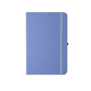 Caderneta com Pauta em Couro Personalizado - X15036 para Brindes de Eventos e Feiras da Zen Brindes.