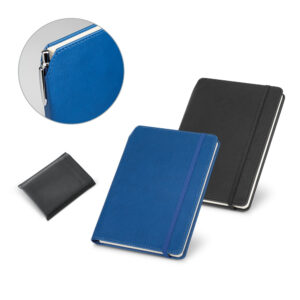 Caderno A5 Personalizado com Folhas Pautadas - S53799 para Brindes de Eventos e Feiras da Zen Brindes.
