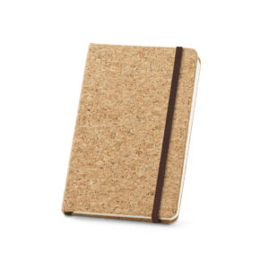Caderno A6 de Capa Dura em Cortiça Personalizado - S53808 para Brindes de Eventos e Feiras da Zen Brindes.