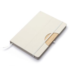 Caderno Ecológico com Pauta Personalizado - X14862 para Brindes de Eventos e Feiras da Zen Brindes.