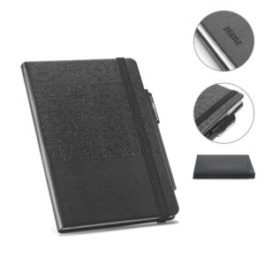 Caderno Tiles A5 Personalizado para Brindes Corporativos - S93737 para Brindes de Eventos e Feiras da Zen Brindes.