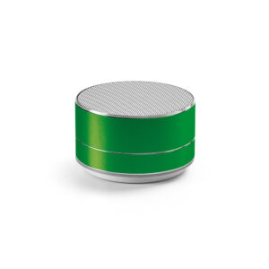 Caixa de Som Personalizada com Microfone - S11105 para Brindes de Eventos e Feiras da Zen Brindes.