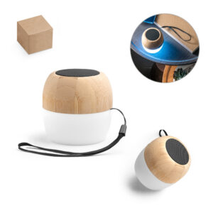 Caixa de Som Portátil Personalizada - S97124 para Brindes de Eventos e Feiras da Zen Brindes.
