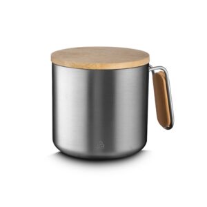 Caneca Bambu 330 ml Personalizada para Brindes Corporativos - X15080 para Brindes de Eventos e Feiras da Zen Brindes.