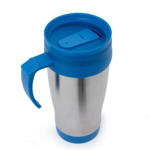 Caneca Inox Personalizada 400 ml - X03889B para Brindes de Eventos e Feiras da Zen Brindes.