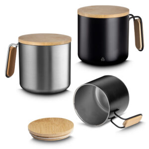 Caneca Térmica Personalizada 380 ml - ACA9400 para Brindes de Eventos e Feiras da Zen Brindes.