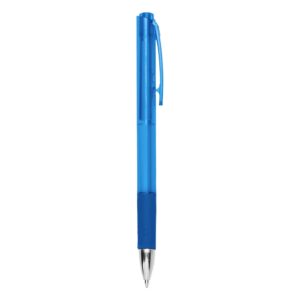 Caneta Plástica Emborrachada Personalizada - X18527 para Brindes de Eventos e Feiras da Zen Brindes.