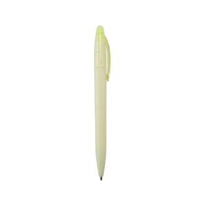 Caneta Plástica Marca Texto Personalizado - X06055 para Brindes de Eventos e Feiras da Zen Brindes.
