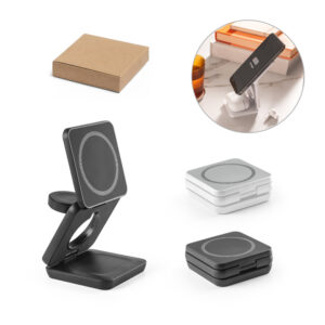 Carregador Magnético Wireless Super Rápido Personalizado - S97169 para Brindes de Eventos e Feiras da Zen Brindes.