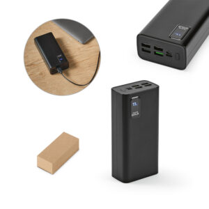 Carregador Power Bank Personalizado 30.000 mAh - S97170 para Brindes de Eventos e Feiras da Zen Brindes.